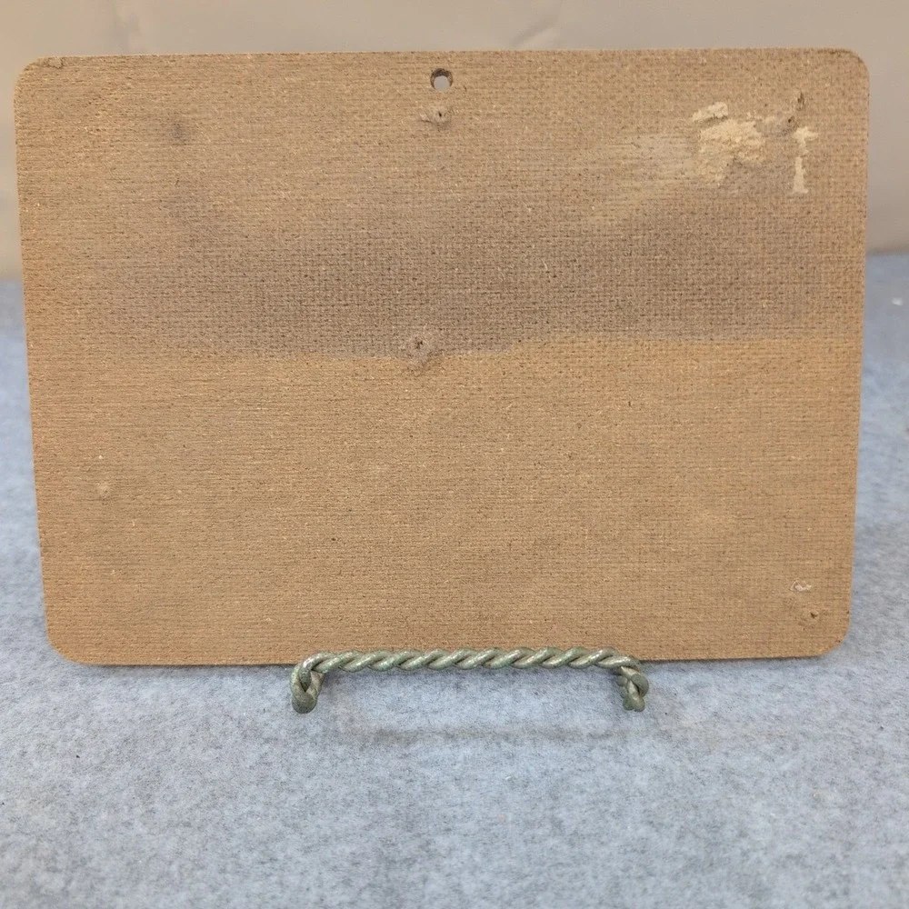 VTG 1968-73 Pressboard KMart Wall Sign Plaque Kitsch Humor‎ Birth Control Joke - Picture 2 of 2